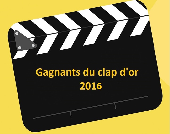 Lire la suite à propos de l’article Gagnants du Clap d’Or 2016