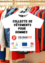 Collecte de vêtements.